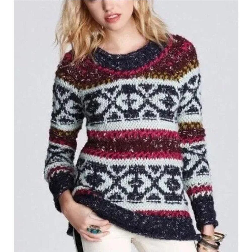 Free People Reed Fair Isle Sweater